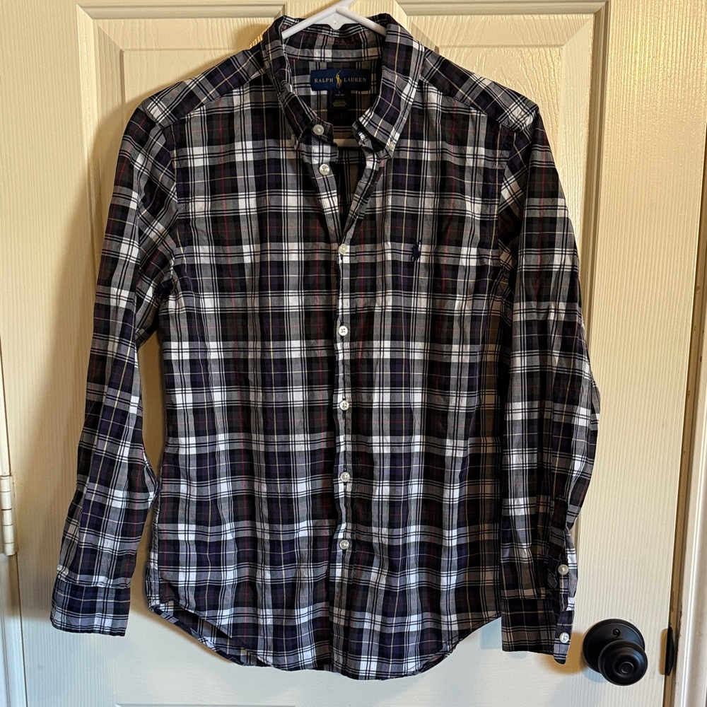 Ralph Lauren Boys Plaid Shirt